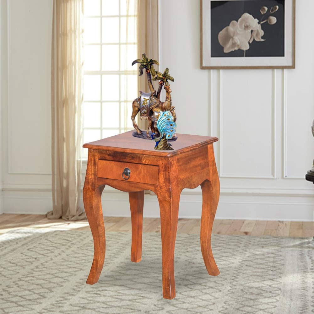 Adelaide Wood Sheesham Flair design Peg Table