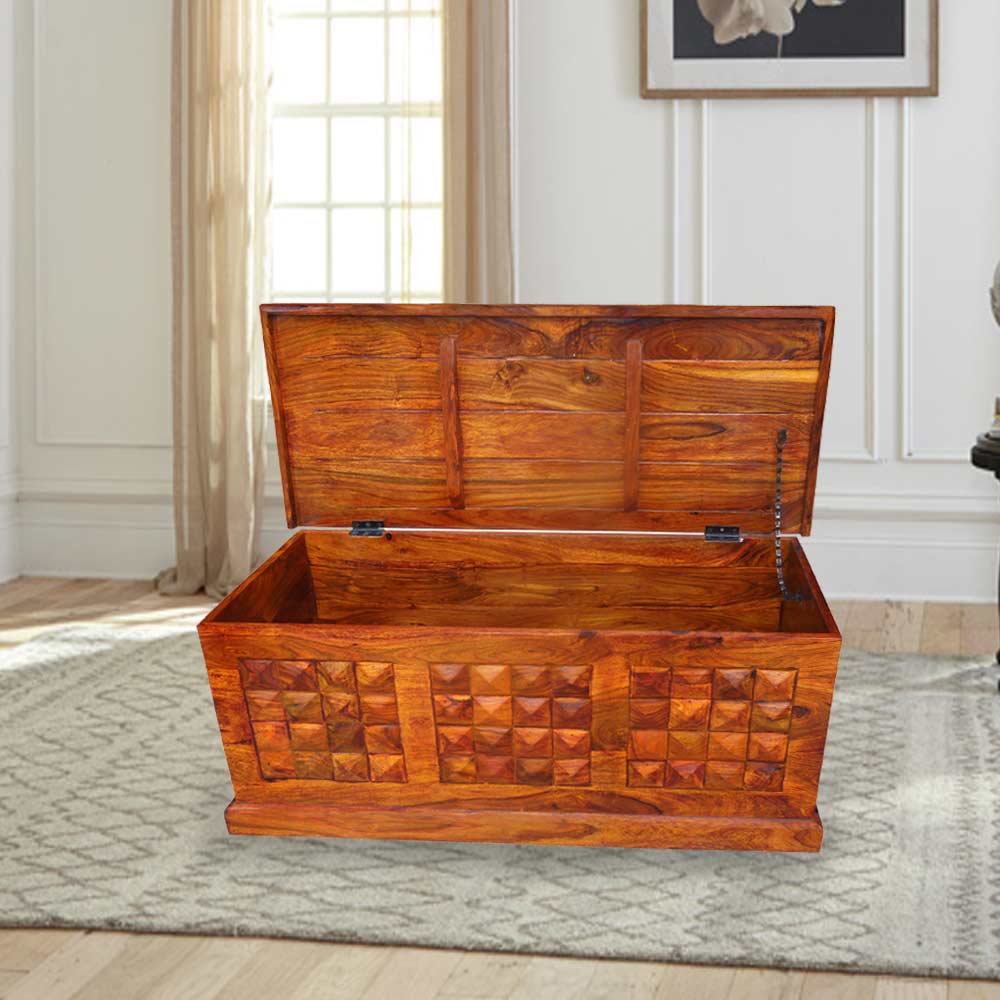 Gracie Wood Diamond Design Box Gall