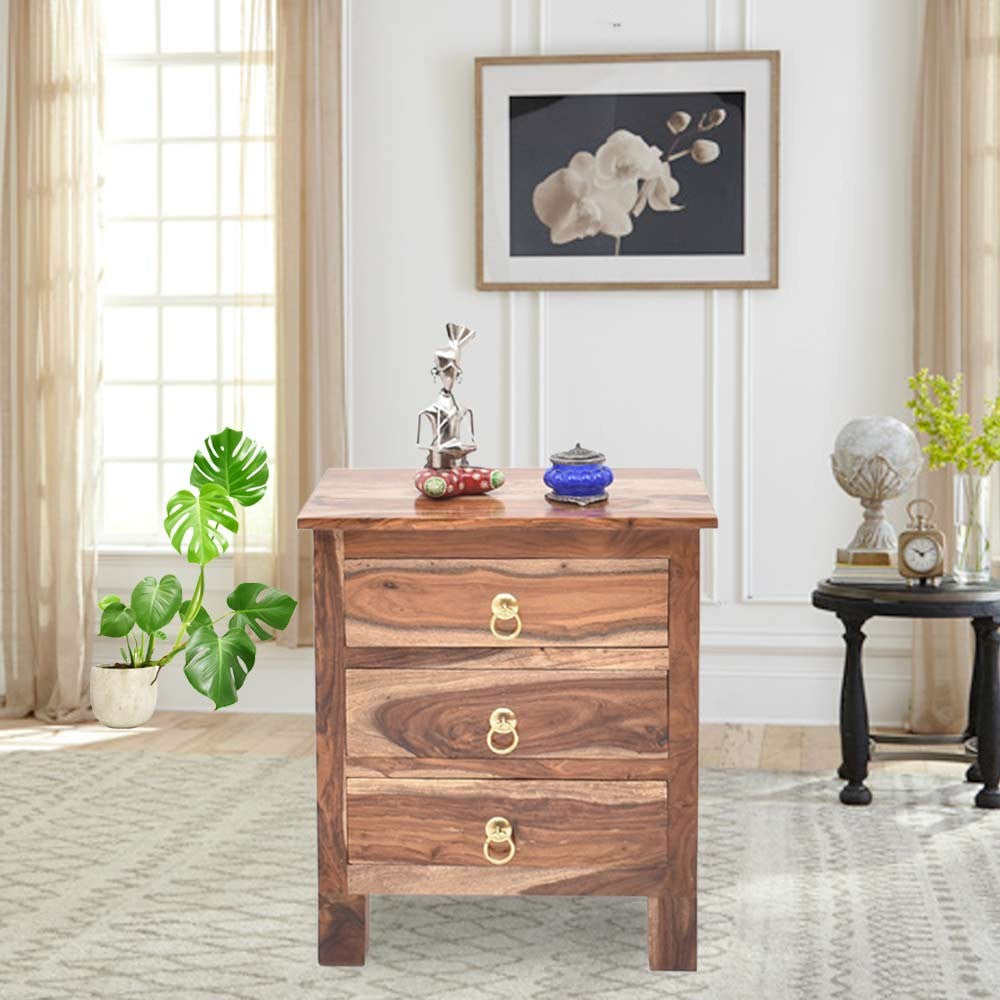 Emmy Wooden Willock Bedside Table
