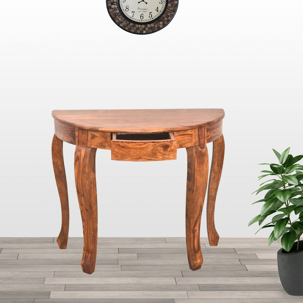 Alanna Round Console Table