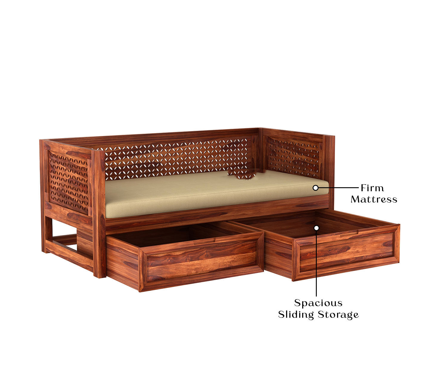 Jayce Storage Divan With Mattress