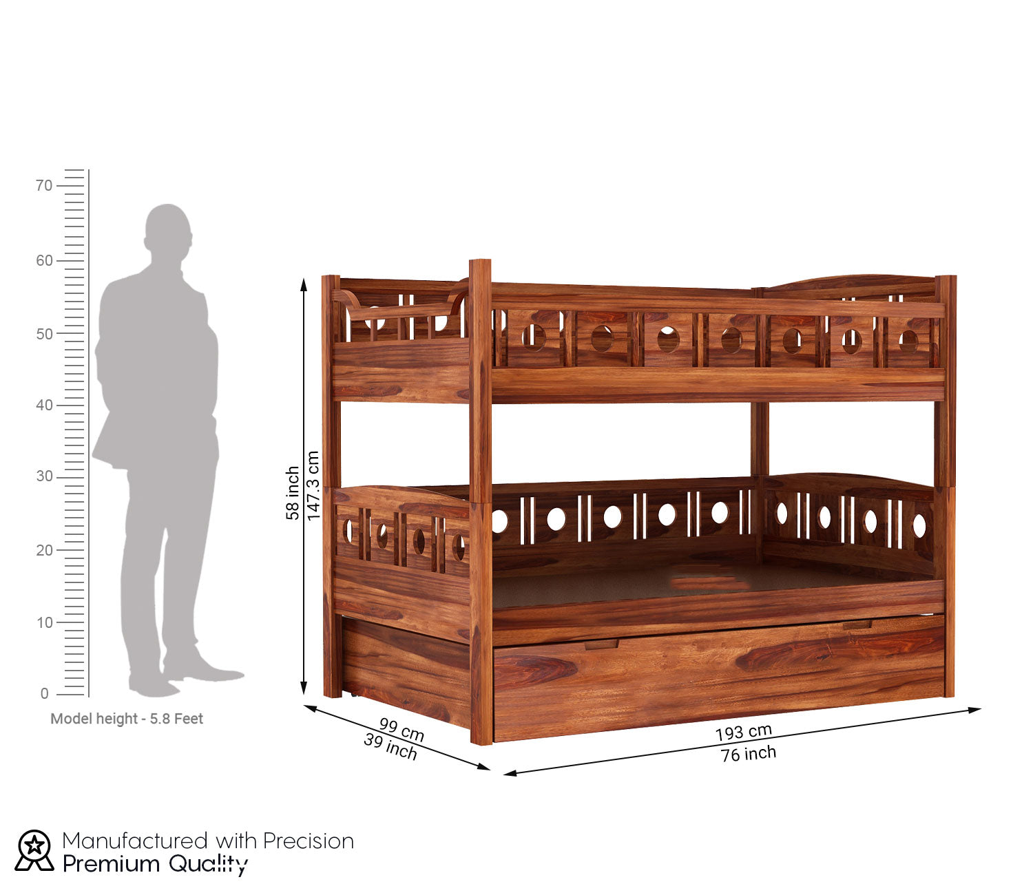 Roman Bunk Bed