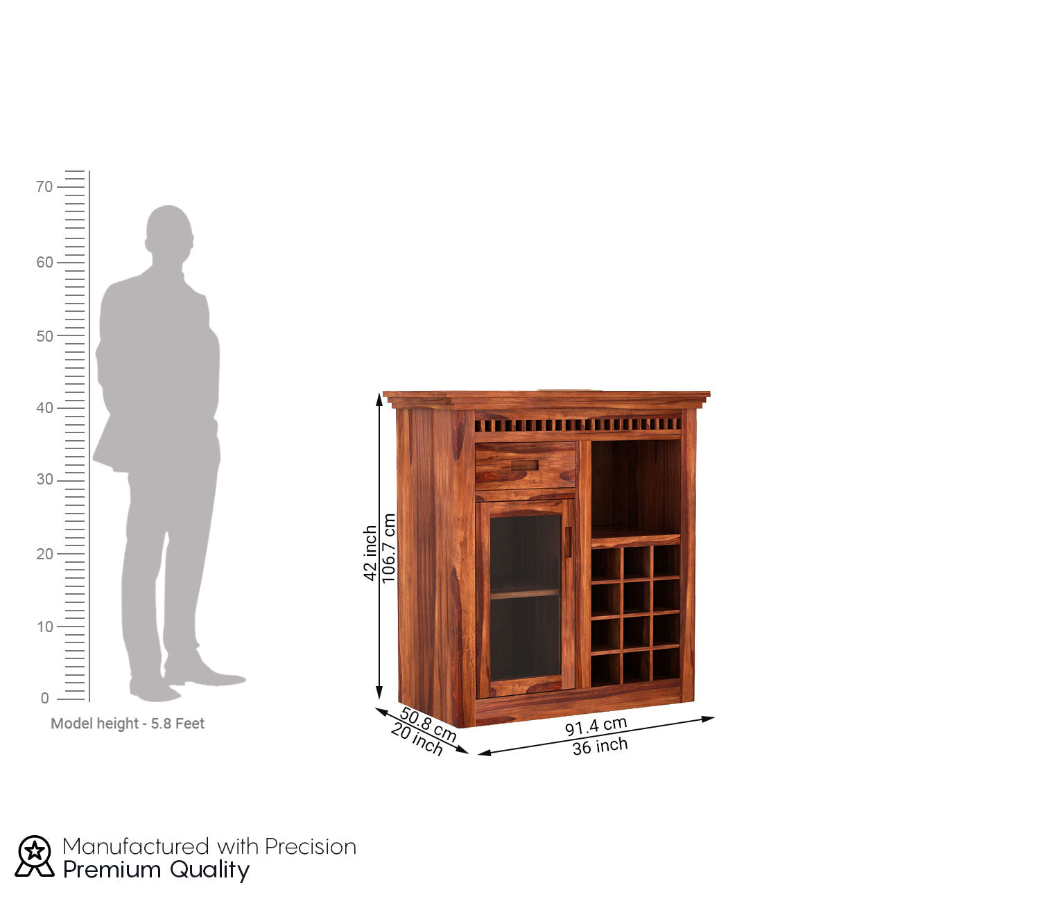 Evan Small Bar Cabinet