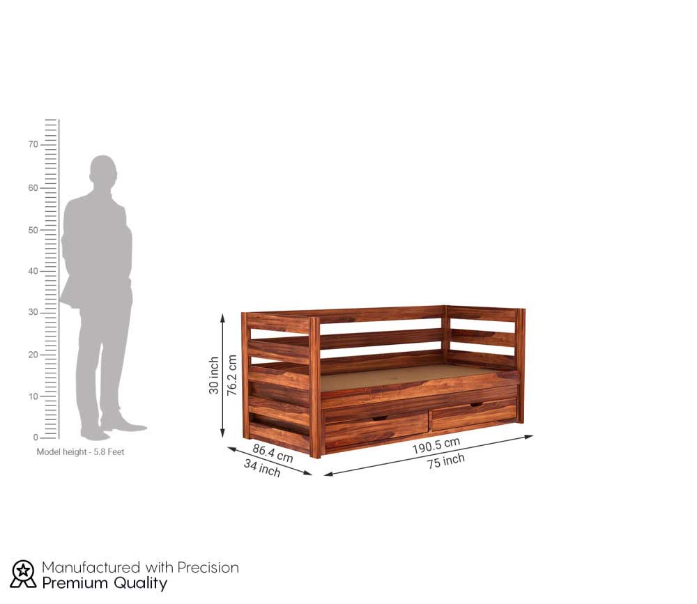 Isaiah Kids Trundle Bed With Storage