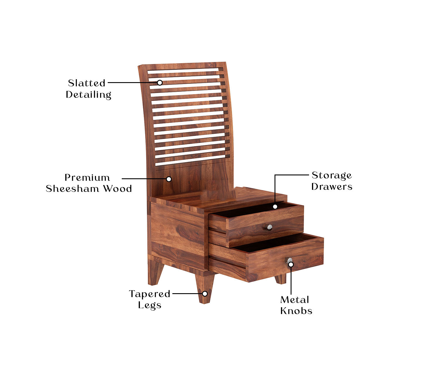 Gianni Upholstered Bed With Side Storage