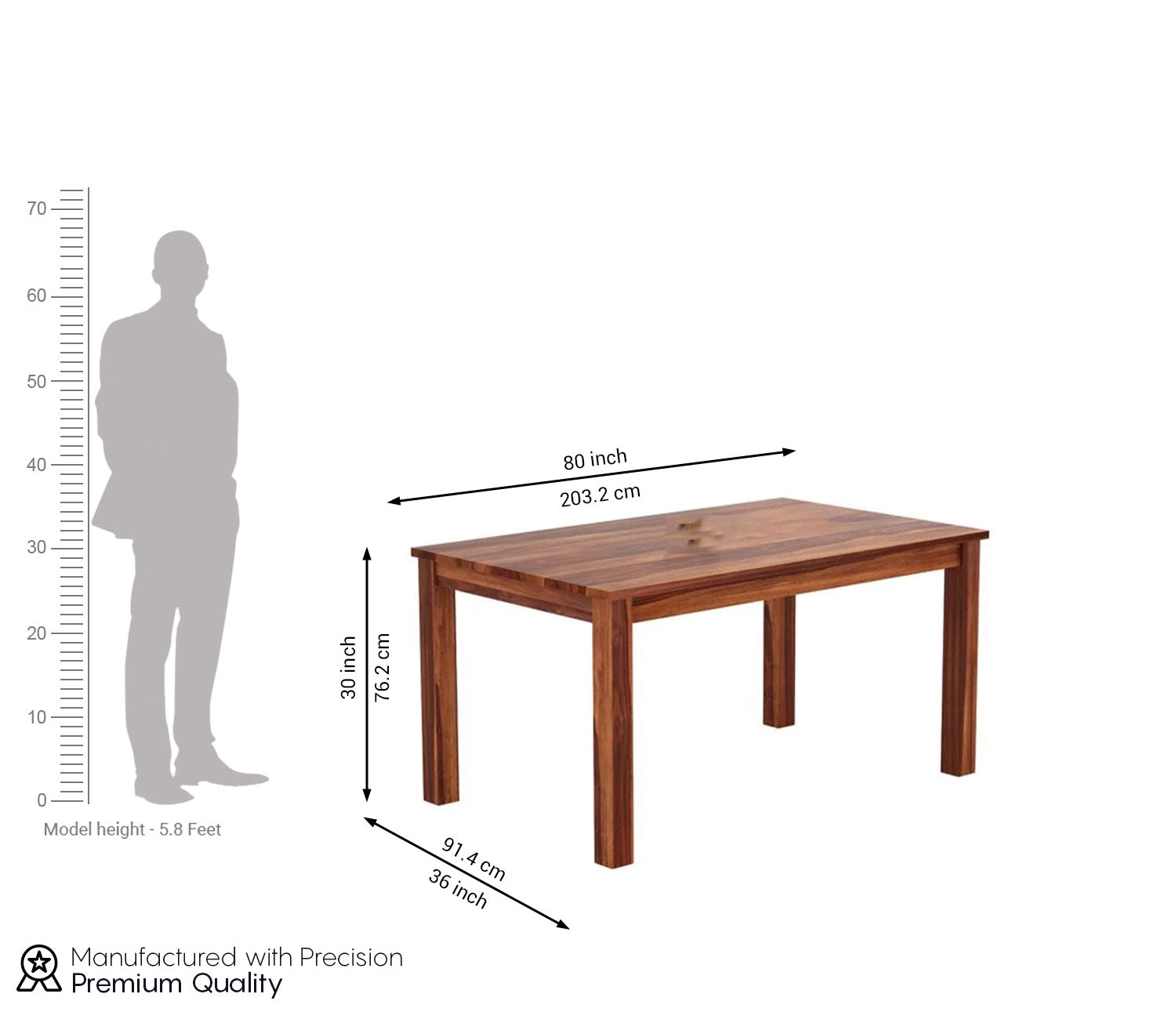 Daredevil 8 Seater Dining Table