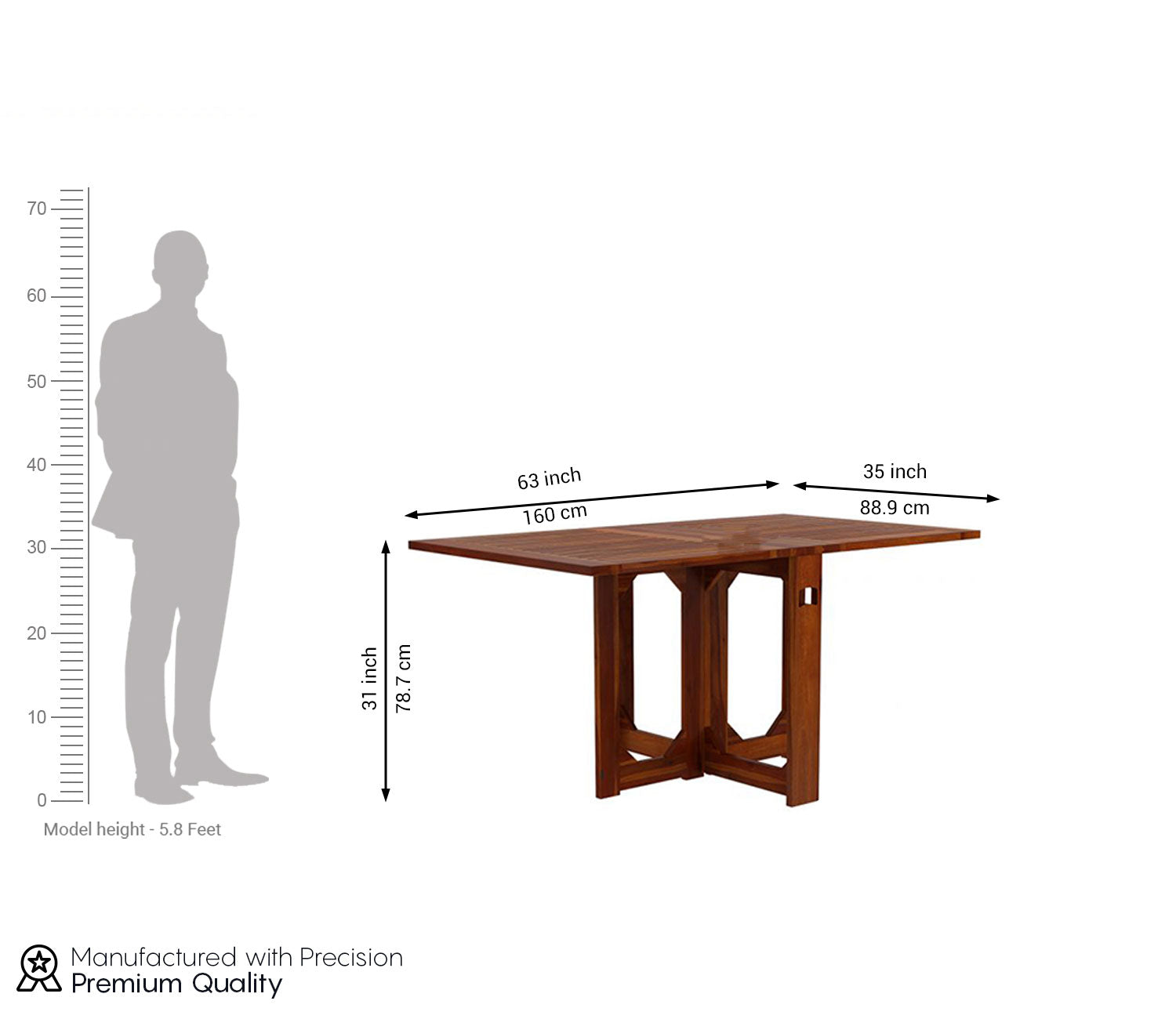 Bruiser Foldable Dining Table