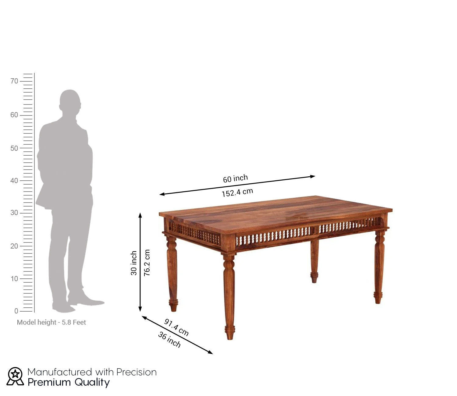 Dumpling 6 Seater Dining Table