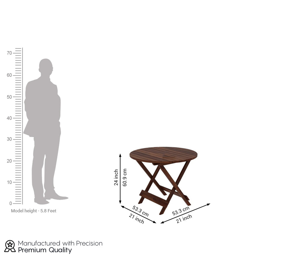 Beau Folding Chair And Round Table