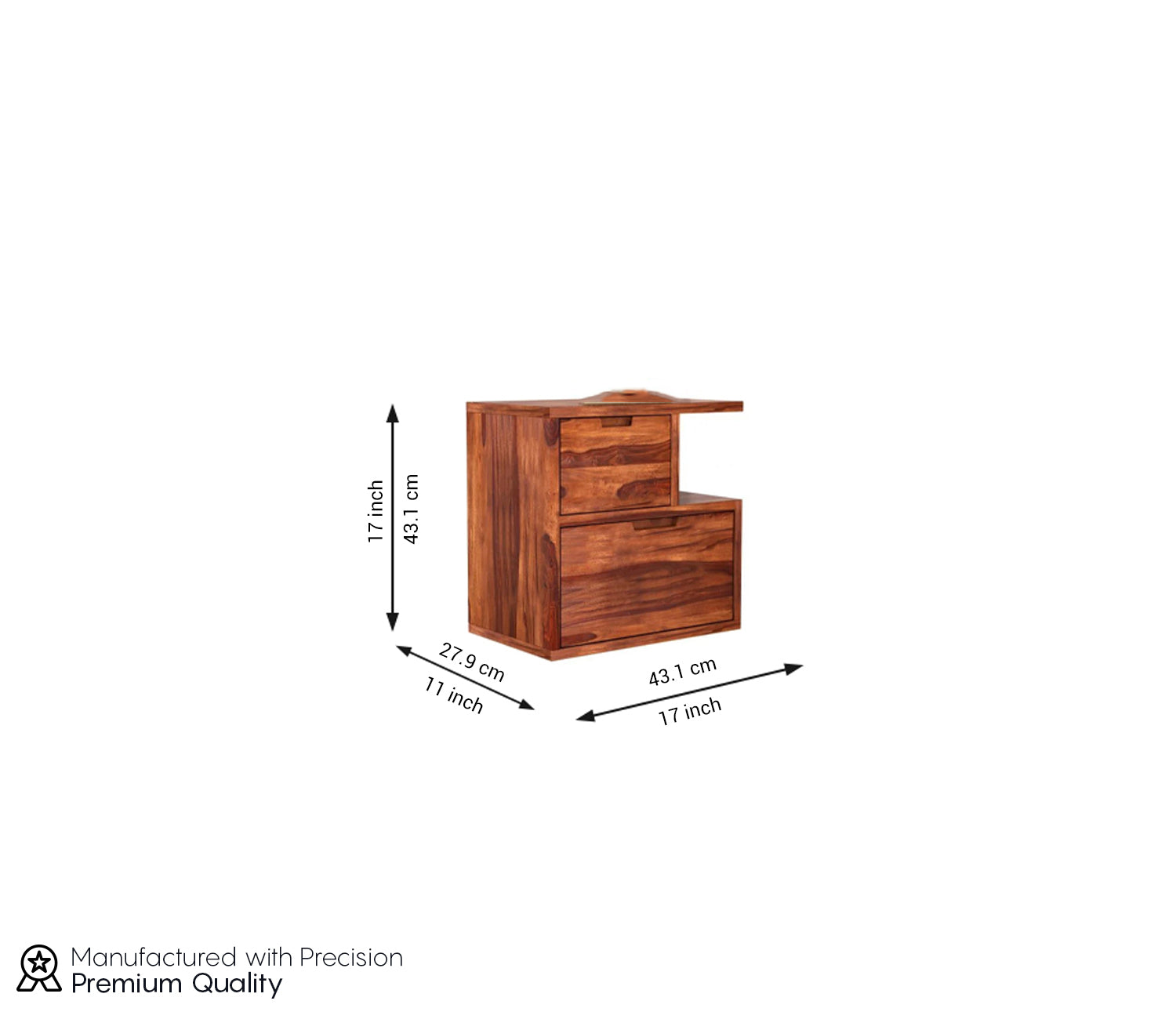 Zander Bedside Table