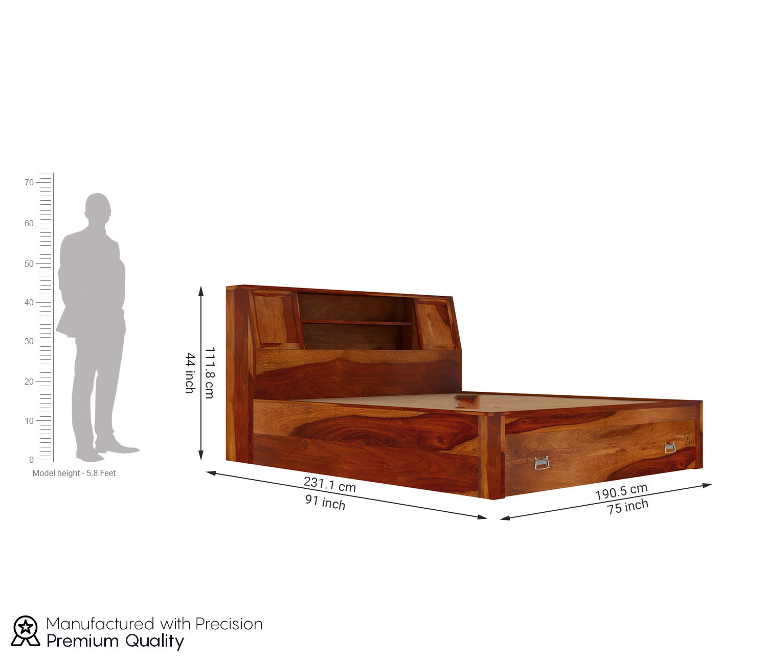 Johnny Storage Bed