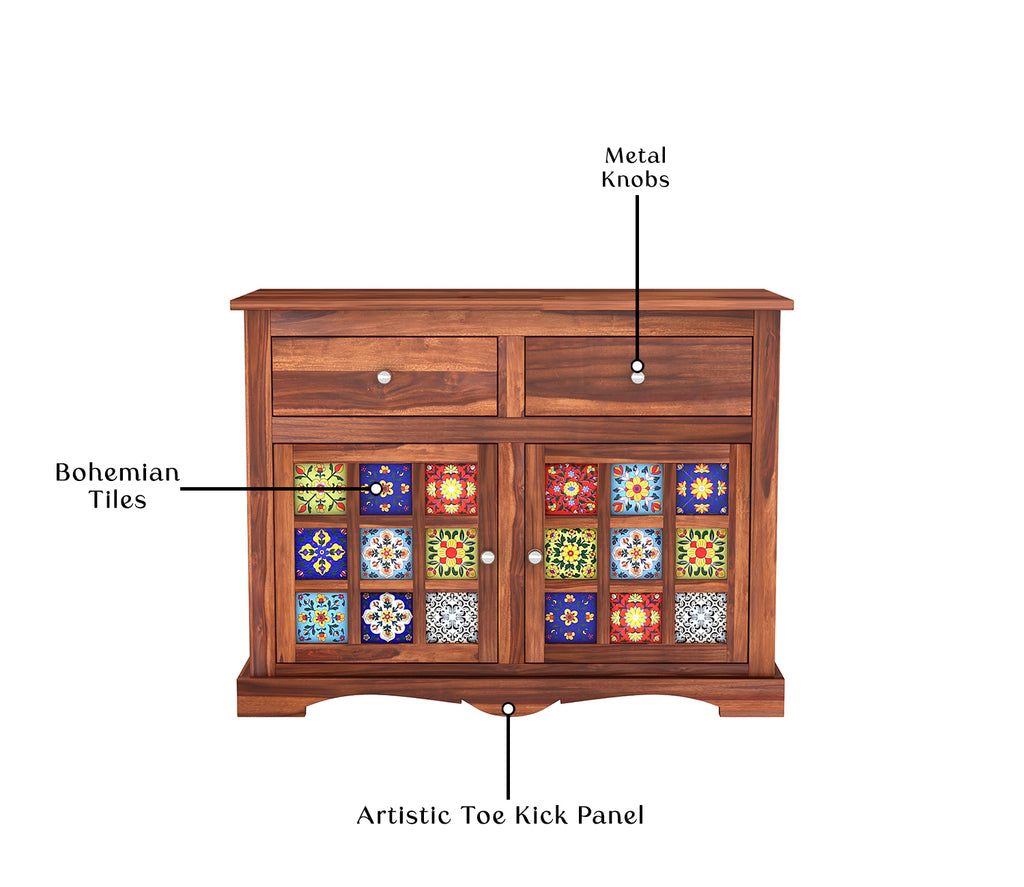 Jeremy Sheesham Wood Cabinet and Sideboard