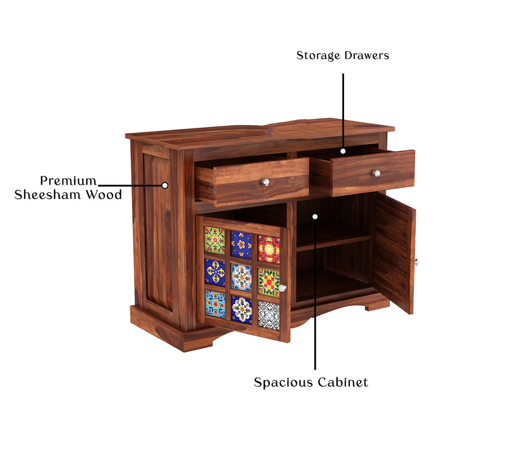 Jeremy Sheesham Wood Cabinet and Sideboard