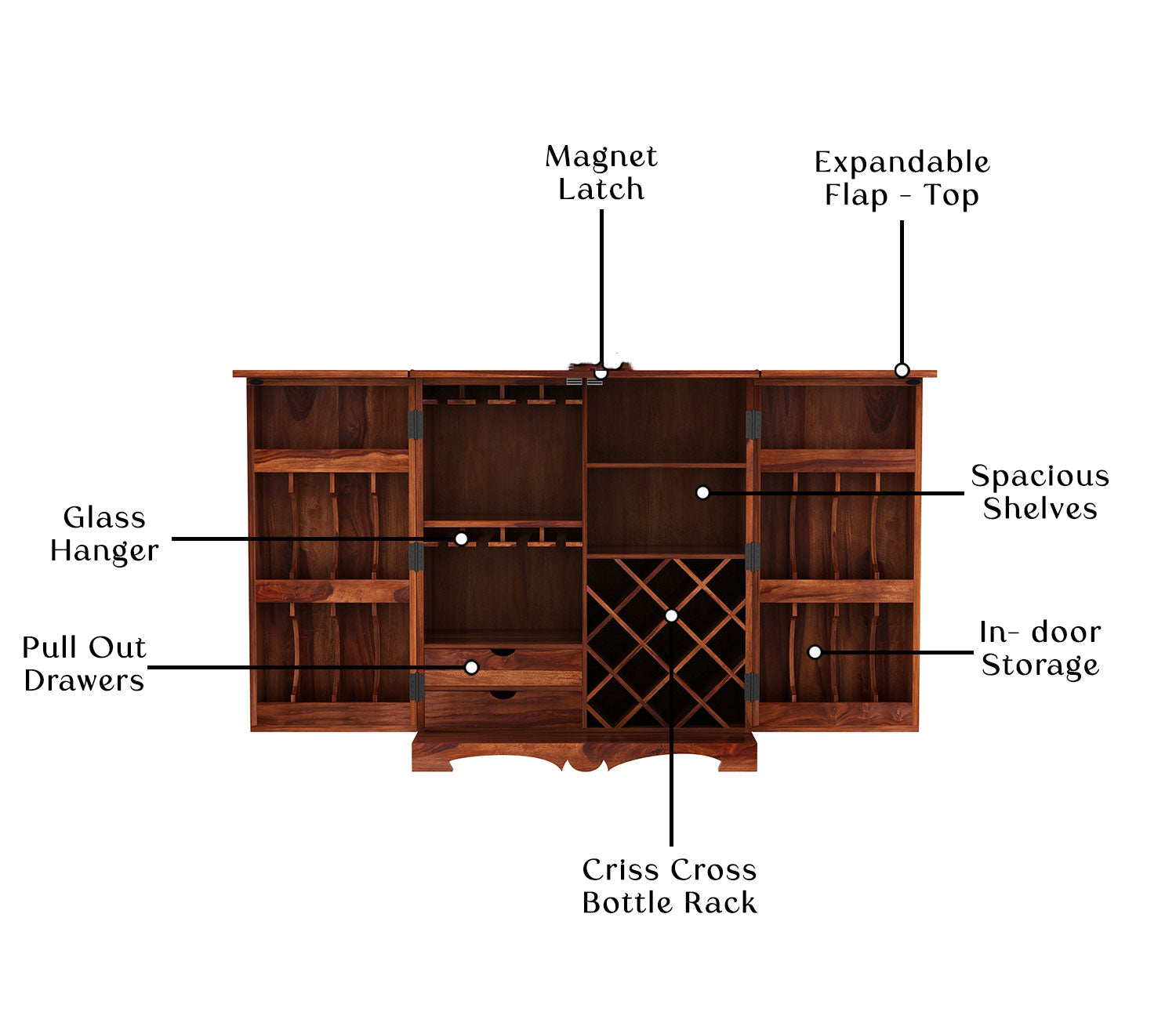 Carlos Bar Cabinet