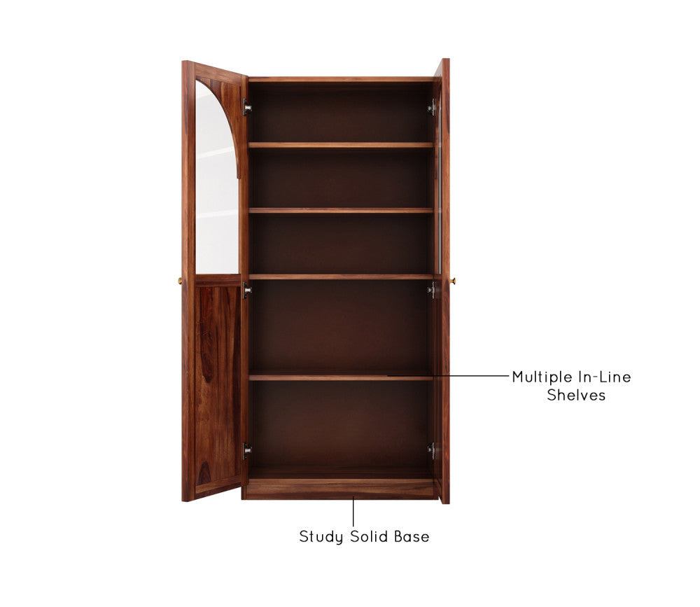 Ford Sheesham Wood Bookshelf