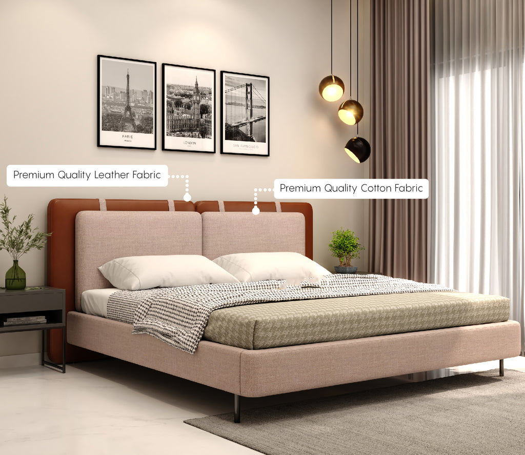 Raiden Fully Upholstered Bed Without Storage
