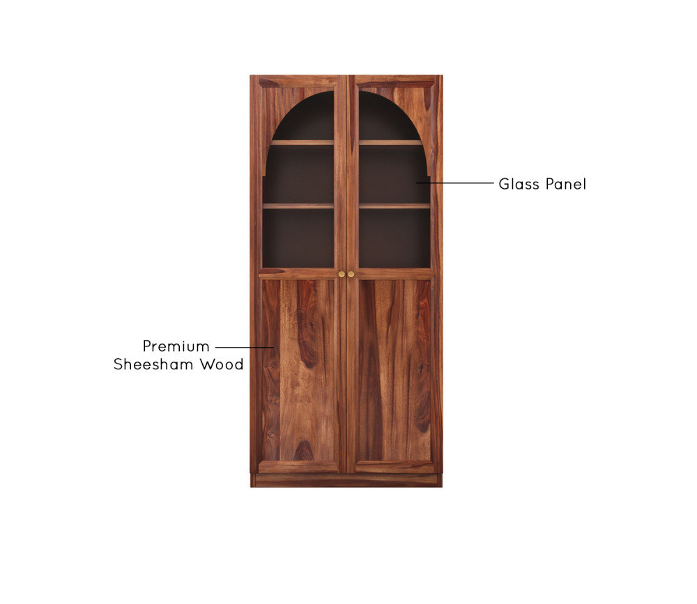 Ford Sheesham Wood Bookshelf