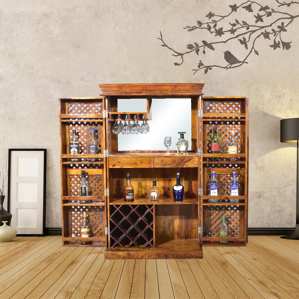 Emmeline Sheesham Wood Jali Bar