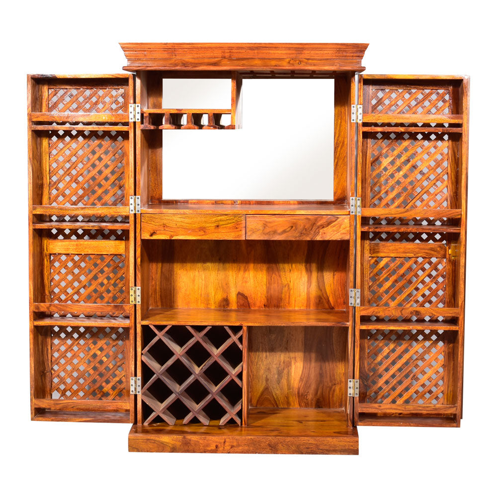 Emmeline Sheesham Wood Jali Bar