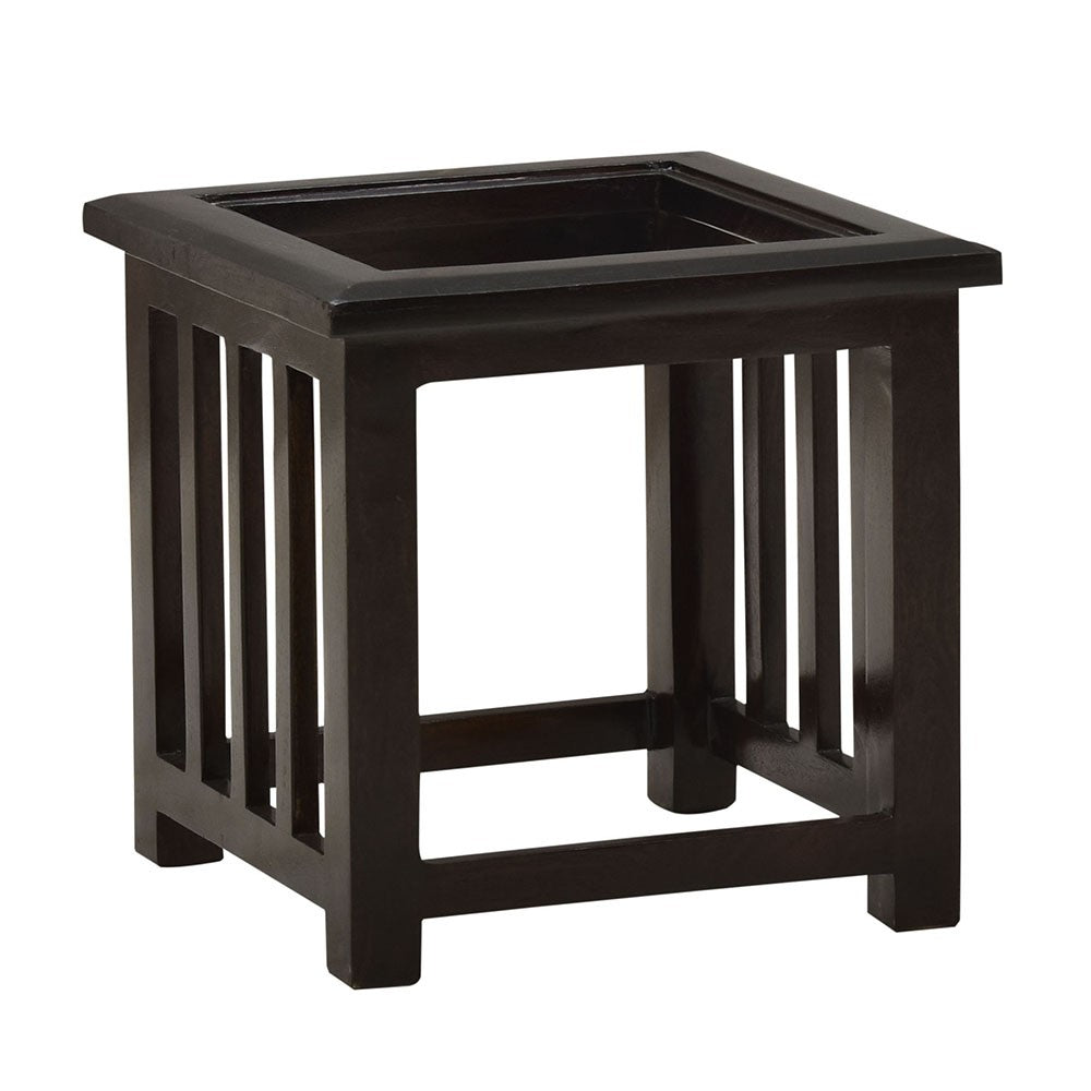 Estella Wooden Glass Peg Table