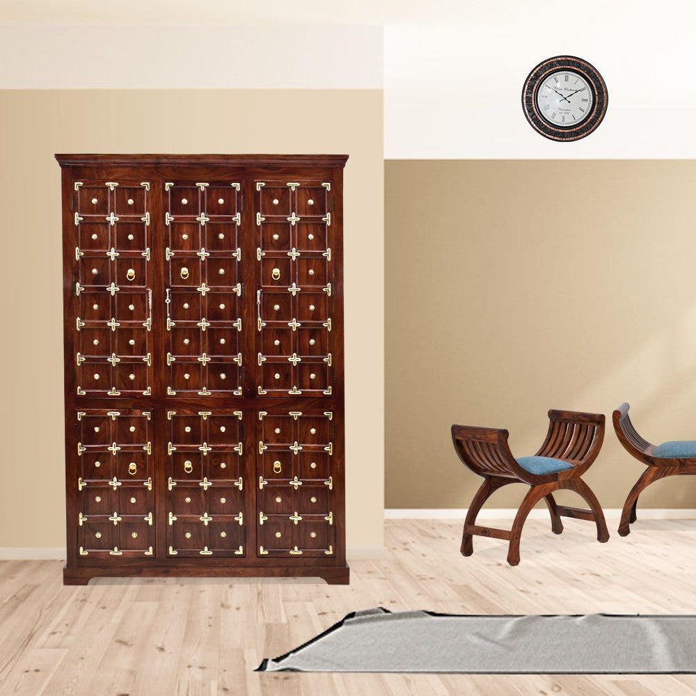 Briana Wooden Wardrobe