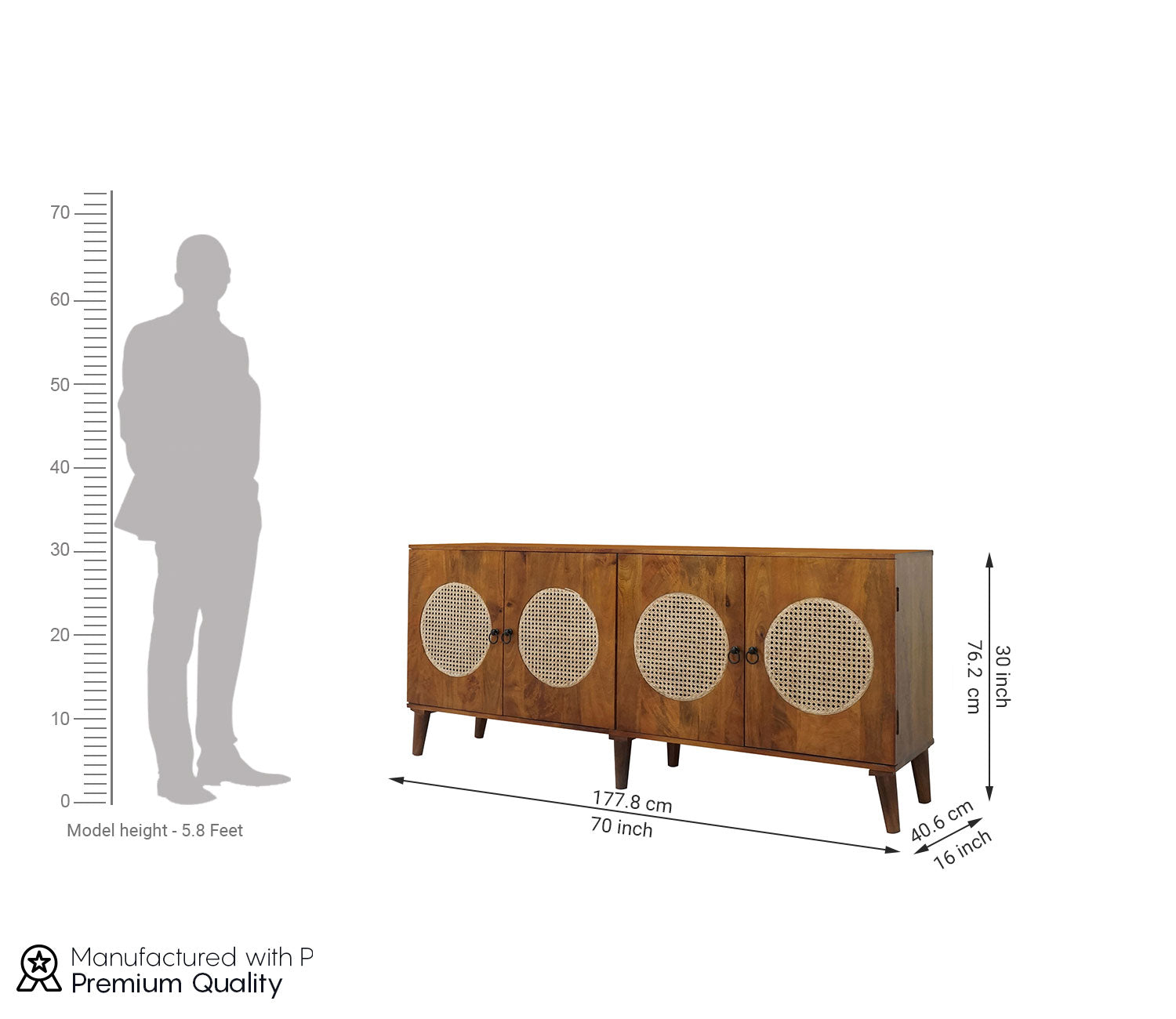 Paxton 4 Door Cabinets and Sideboard