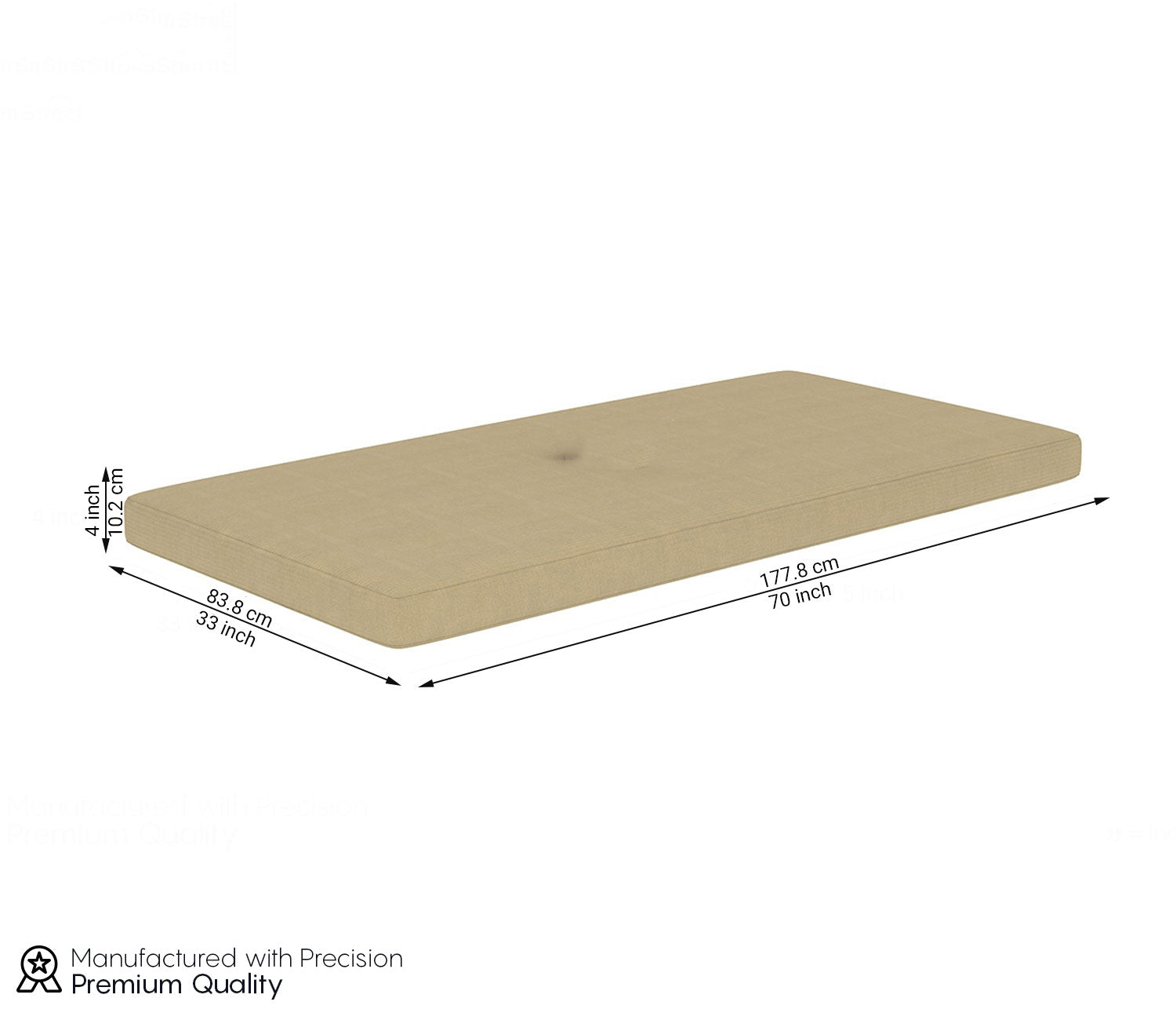 Zachary Divan with Mattress