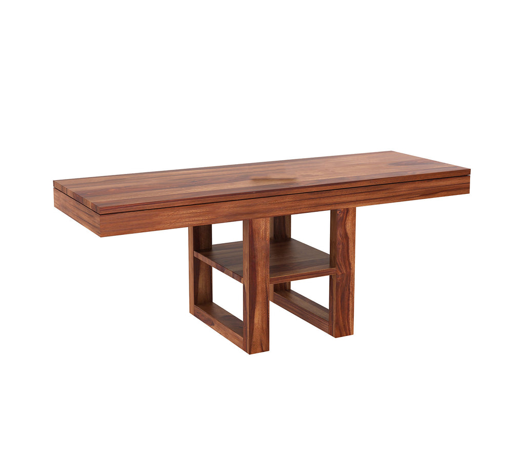 Lyla Sheesham Wood Coffee Table Stools