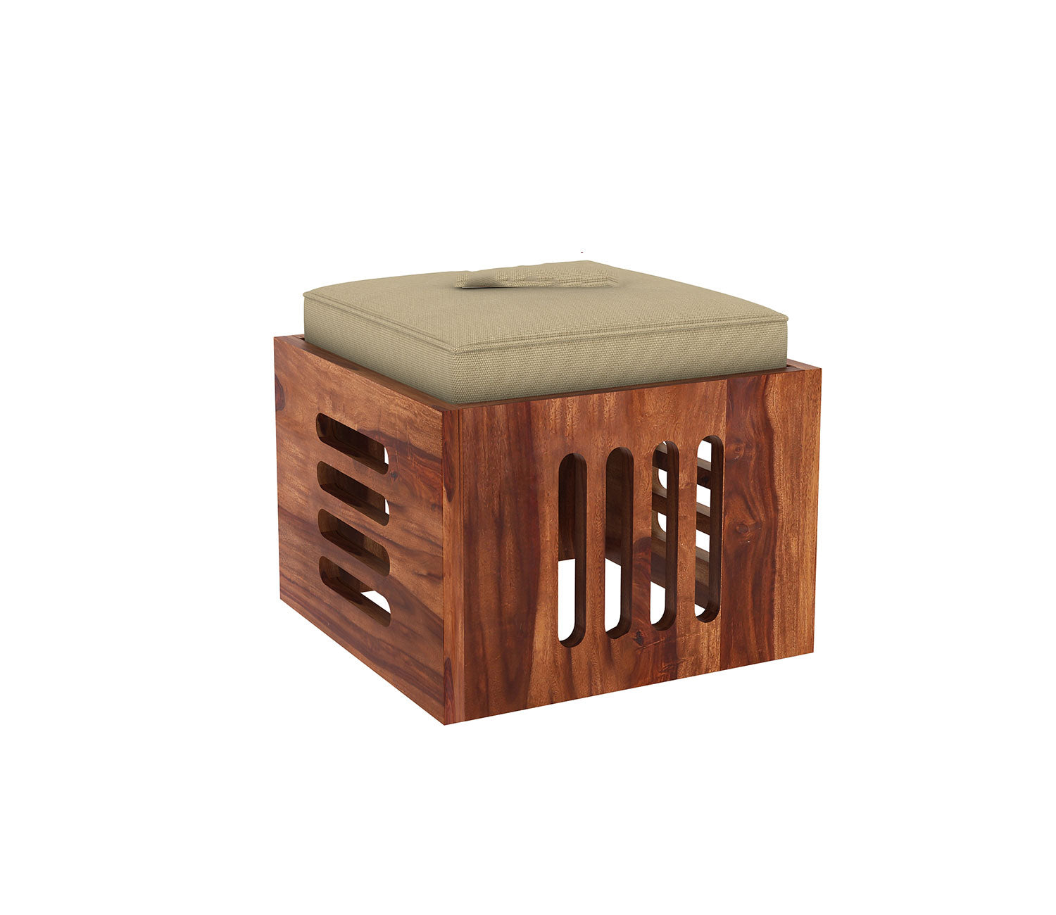 Lyla Sheesham Wood Coffee Table Stools