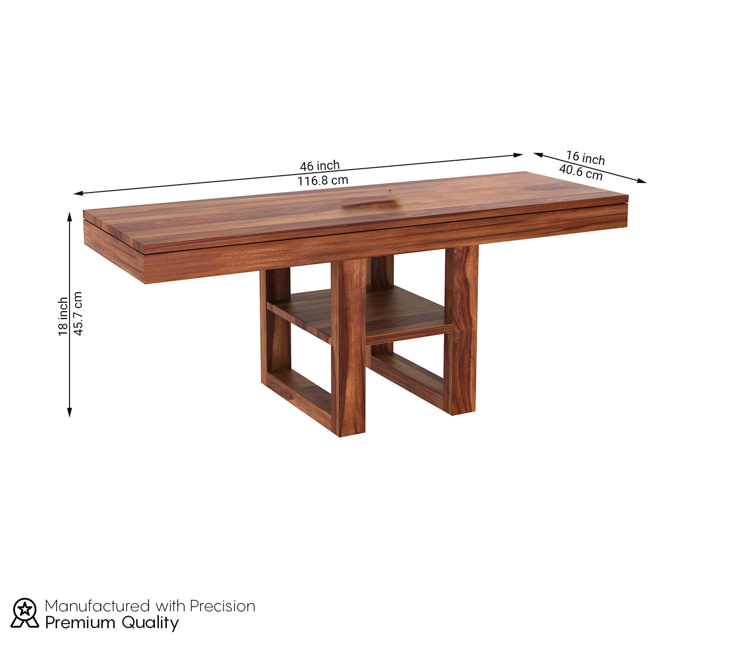 Lyla Sheesham Wood Coffee Table Stools