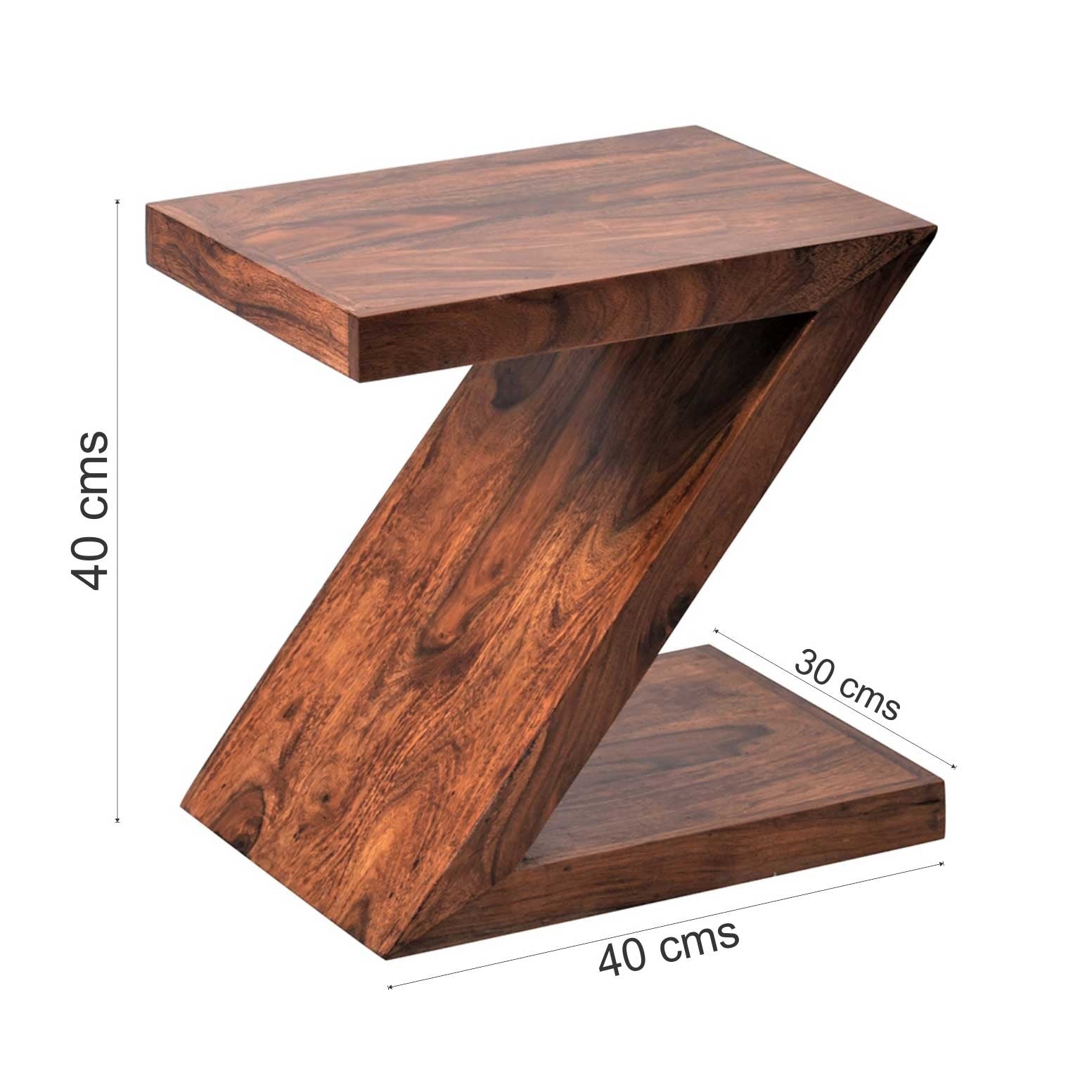 Dallas Wood Peg Side Table