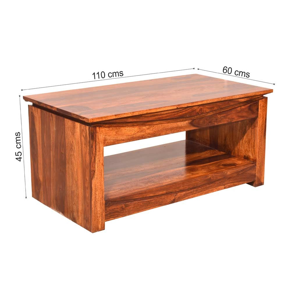 Demi Double Top Center Table