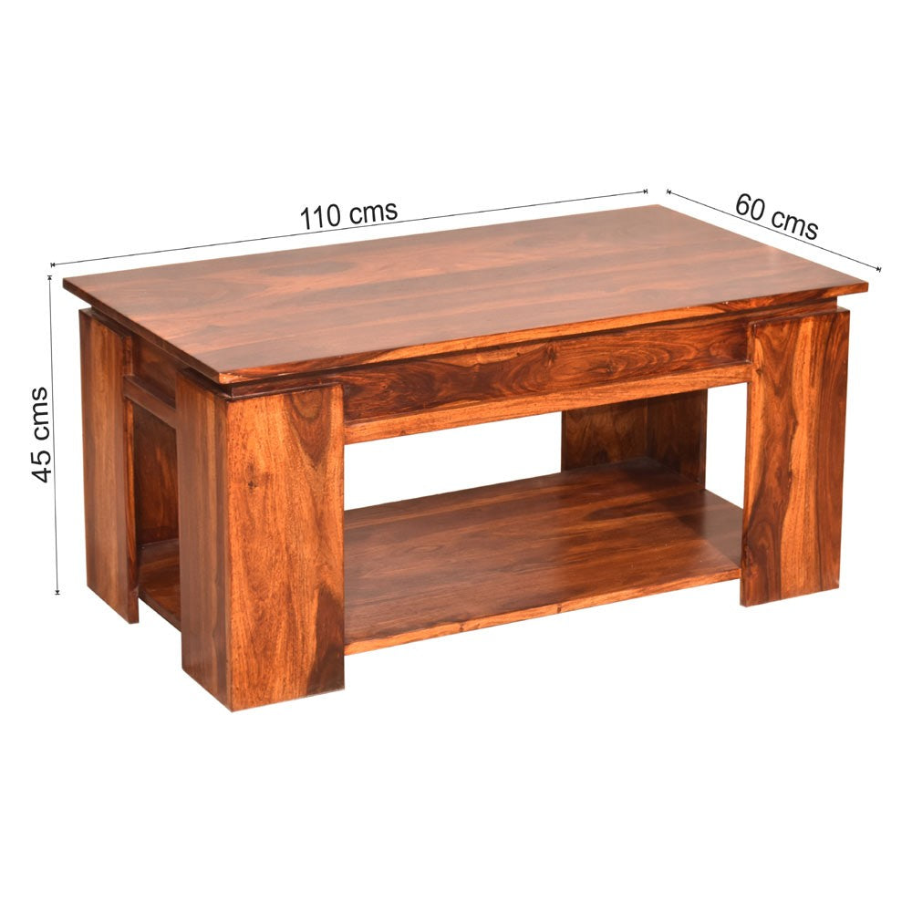 Raelyn Double Top Center Table