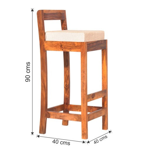 Lilliana Wooden Avian Bar Chair