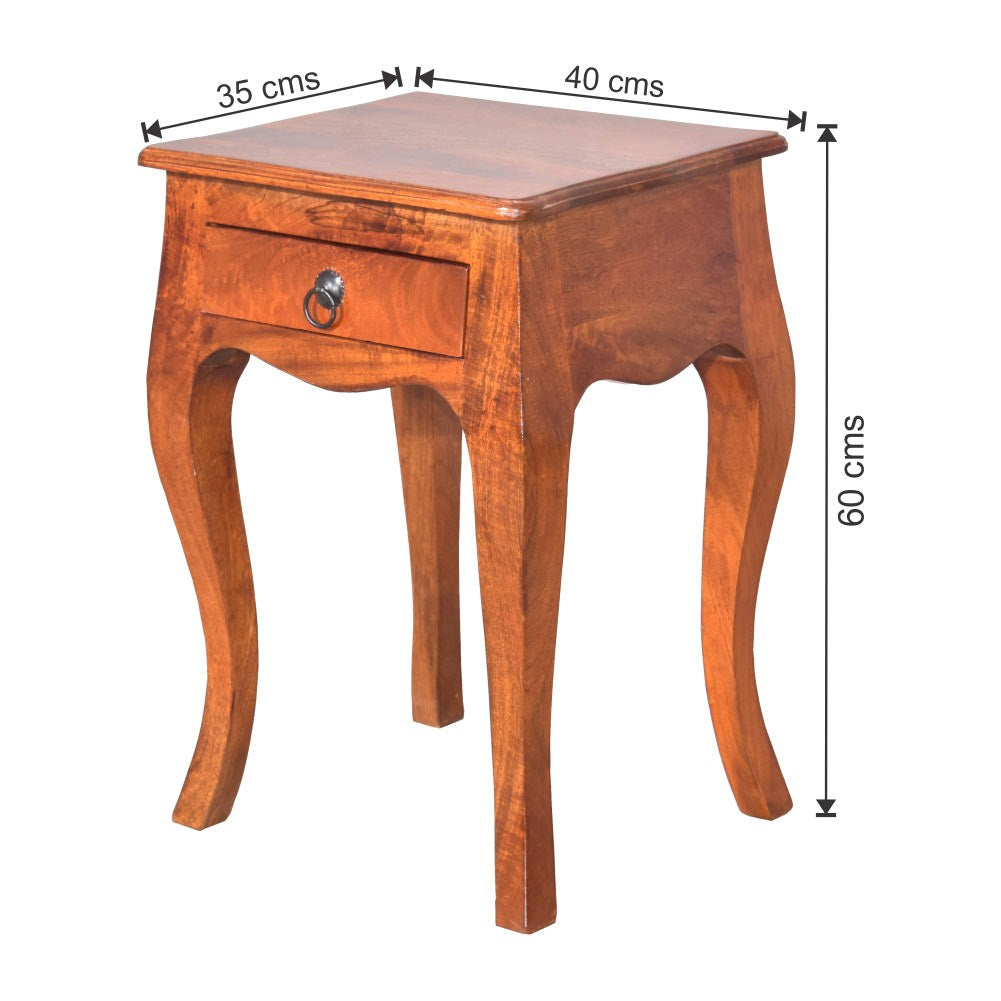 Adelaide Wood Sheesham Flair design Peg Table