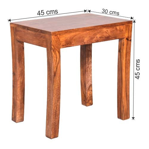 Winnie Wooden Cubex Stool Set of 3