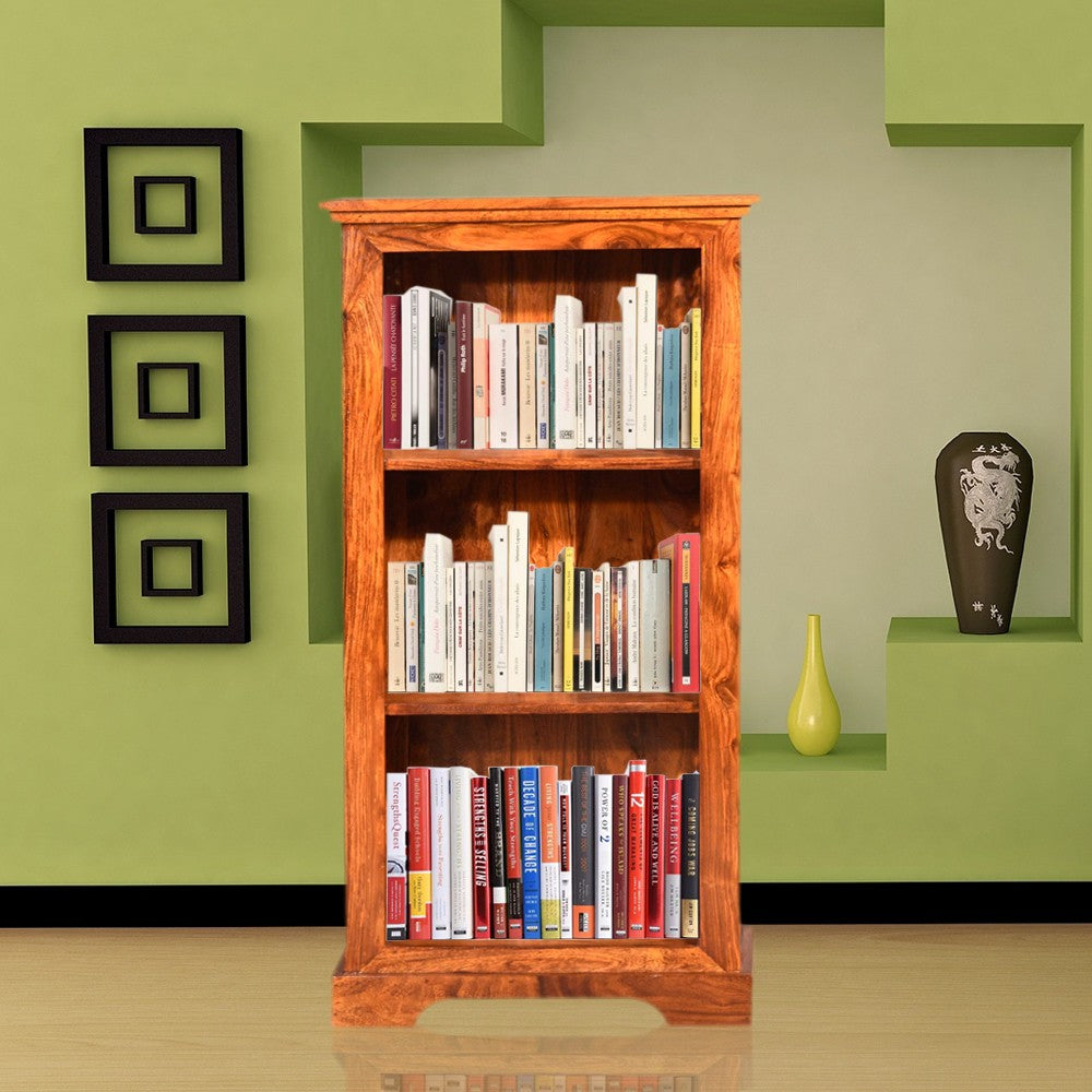 Nyomi Wood Small Jali Bookshelf