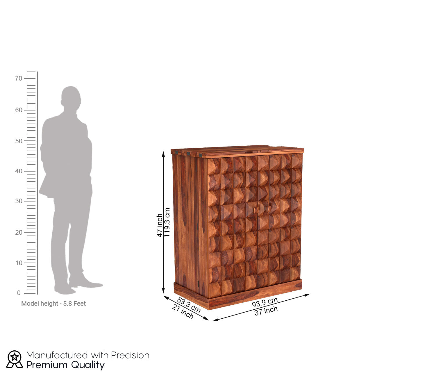 Matteo Large Bar Cabinet
