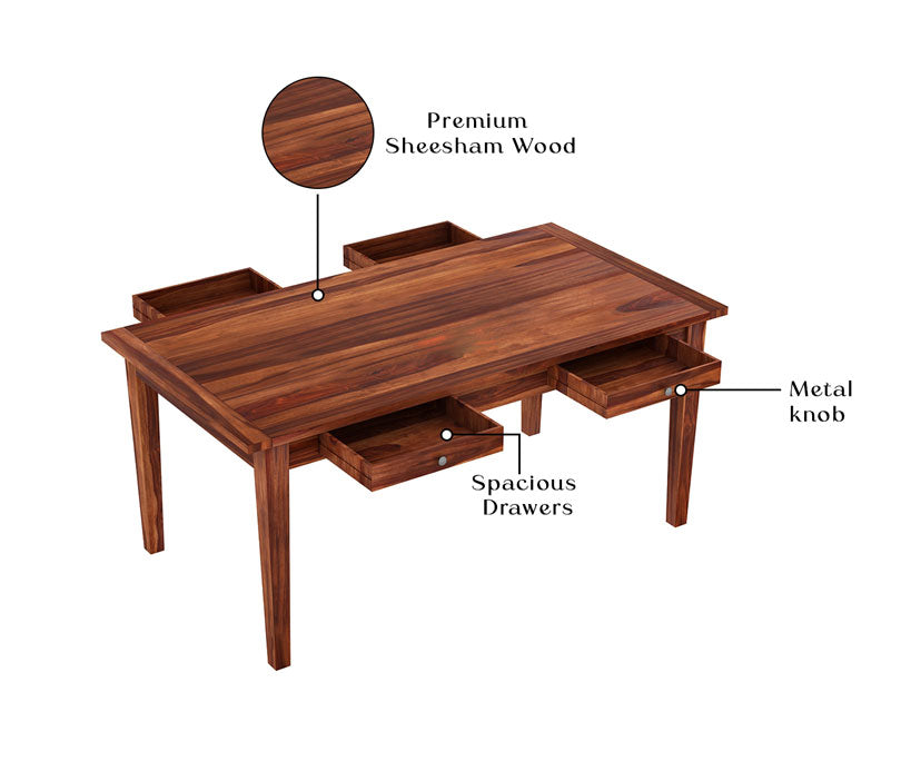 Countess 6 Seater Dining Table With Storage