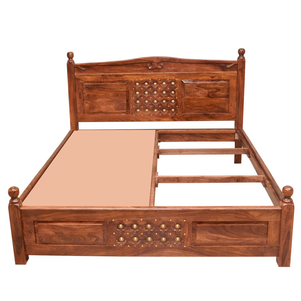 Natasha Wooden Home Downey Bed Without Storage