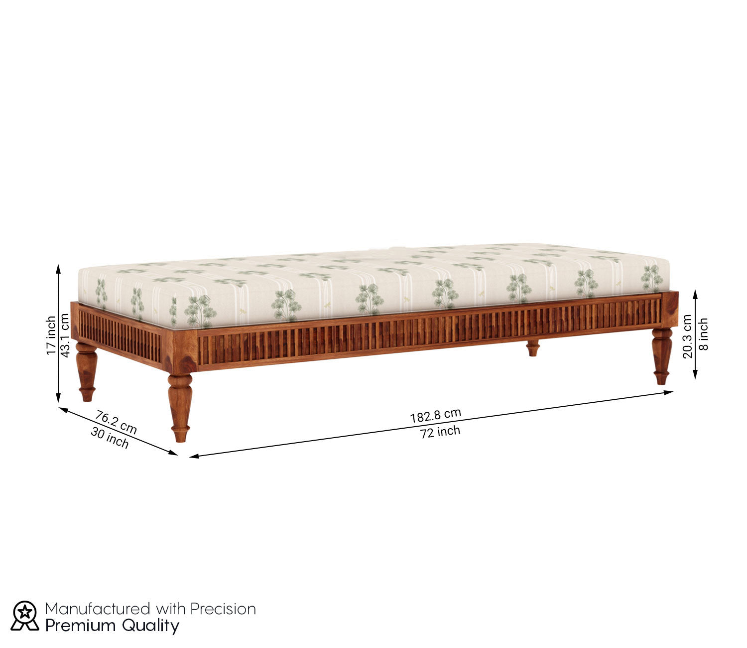 Cole Sheesham Wood Designer Divan Bed