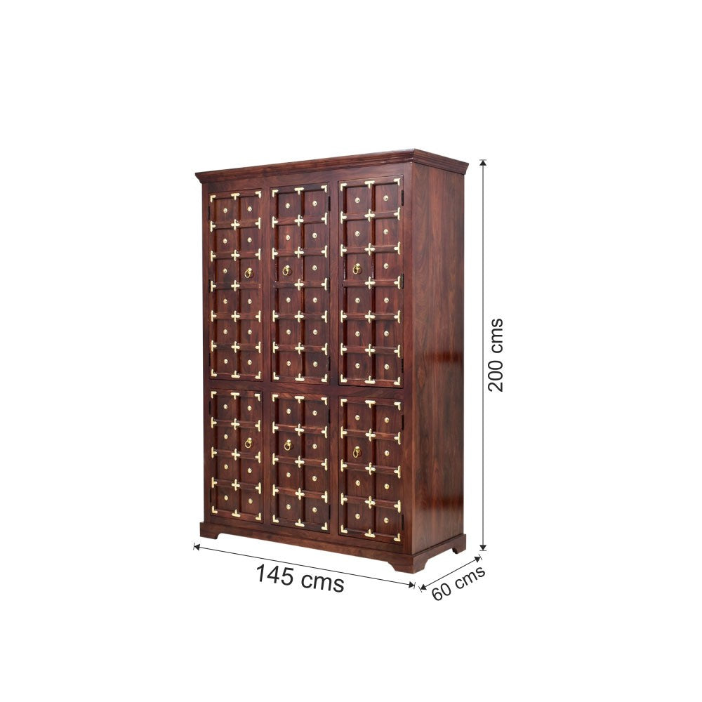 Briana Wooden Wardrobe