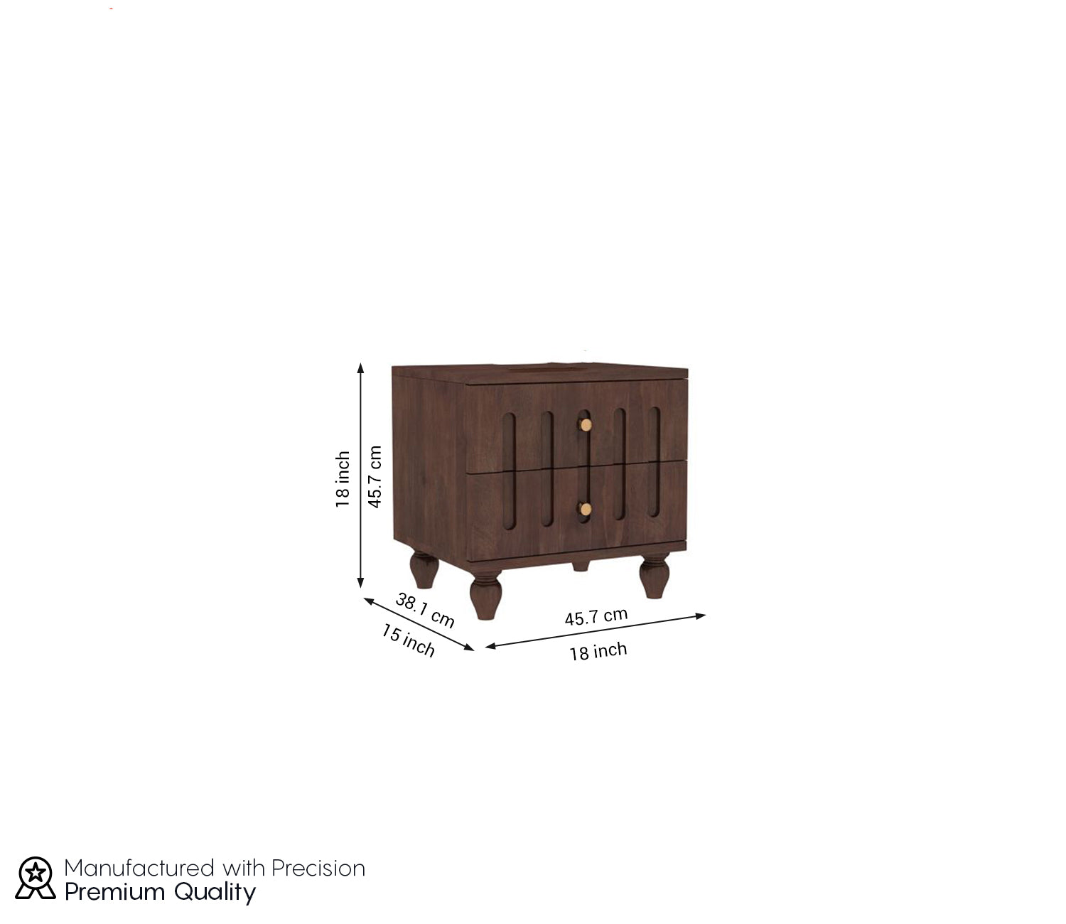 Franklin Bedside Table