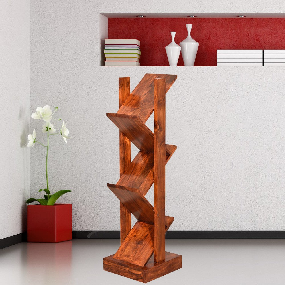 Skyla Zigzag Book Shelf
