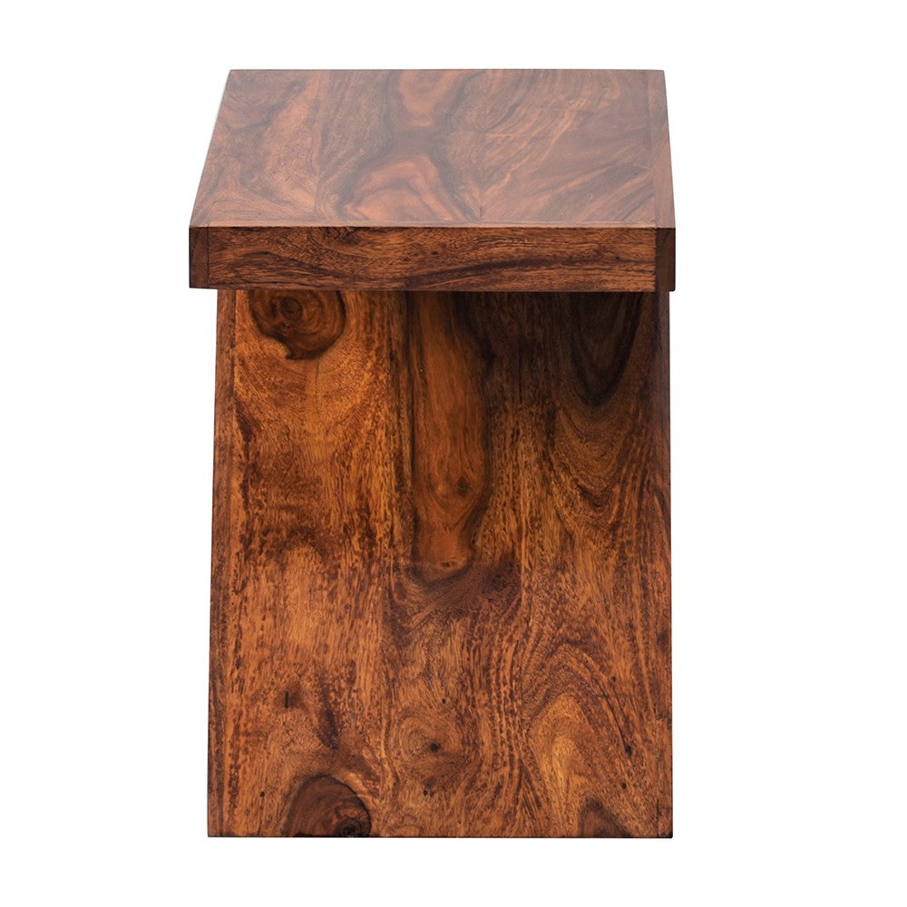 Dallas Wood Peg Side Table