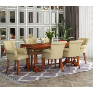 Bear 6 Seater Dining Table Set 