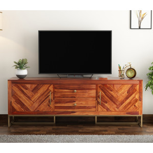 Frederick Compact Tv Unit with Drawers & Cabinets 